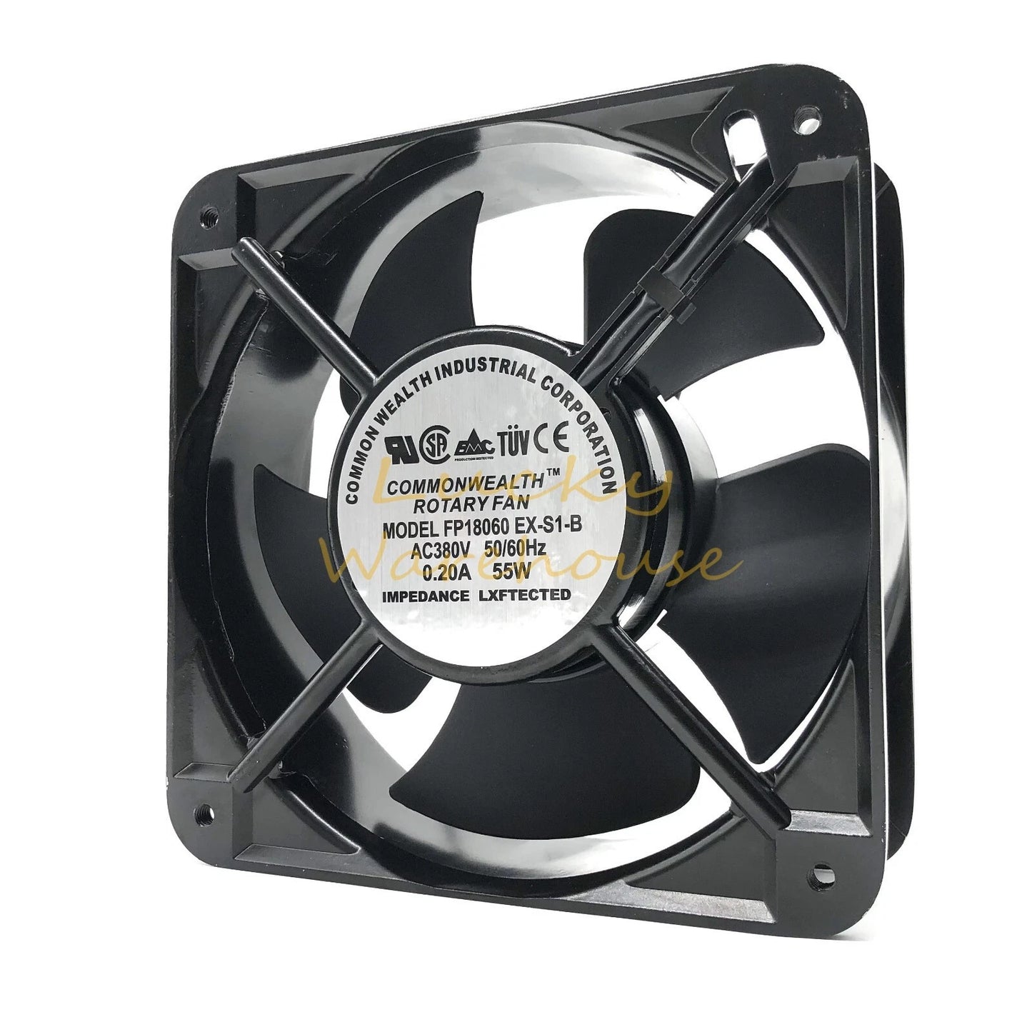 1PCS FP18060 EX-S1-B AC380V 0.2A 55W Axial Cooling Fan