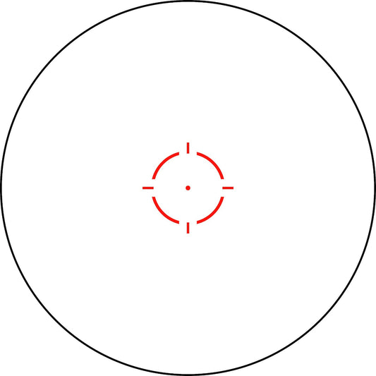 Trijicon 1x25 MRO HD 68 MOA Circle 2.0 MOA Red Dot Full Mount  MRO-C-2200052