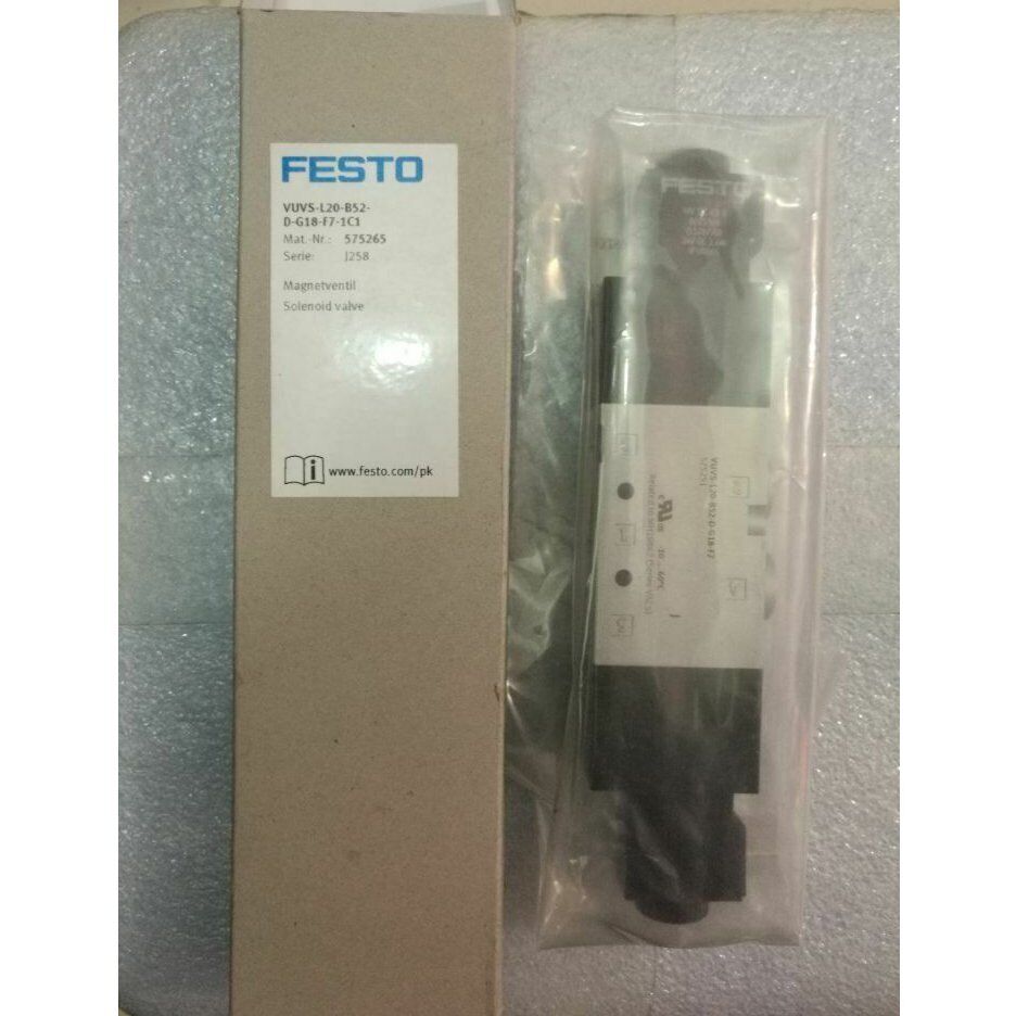 Festo Solenoid Valve VUVS-L20-B52-D-G18-F7-1C1 - FESTO