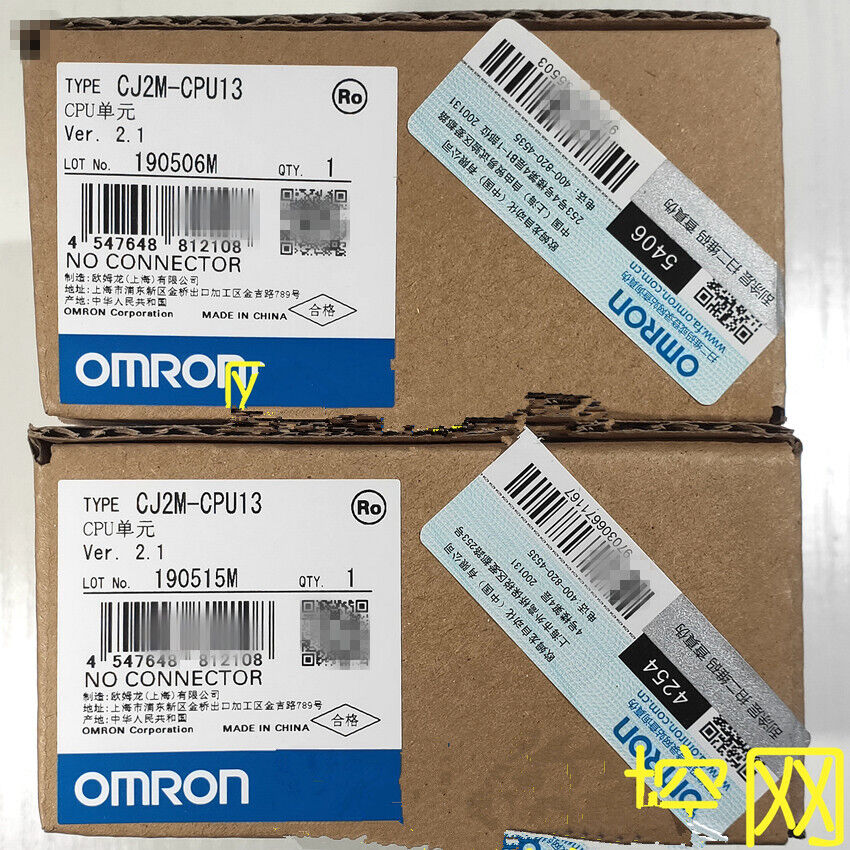 new 1pcs Omron CPU Unit Module CJ2M-CPU13 PLC Module - OMRON