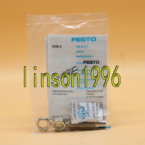 FESTO hydraulic buffer YSR-8-8-C 34571 Fast industrial hydraulic buffer system - FESTO