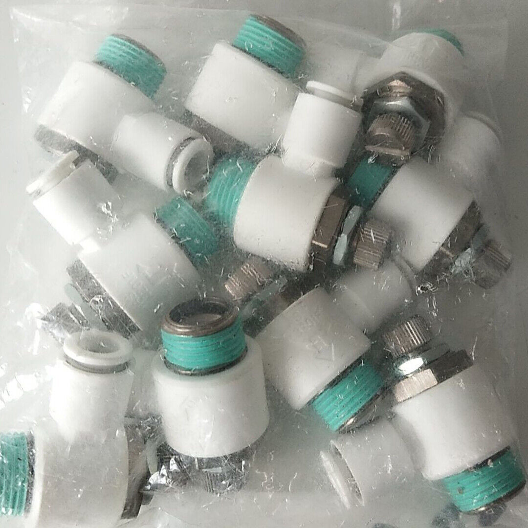1BAG 10-Piece SMC Throttle Valve Set AS3201F-03-08W2 - SMC ENGINEERING PARTS