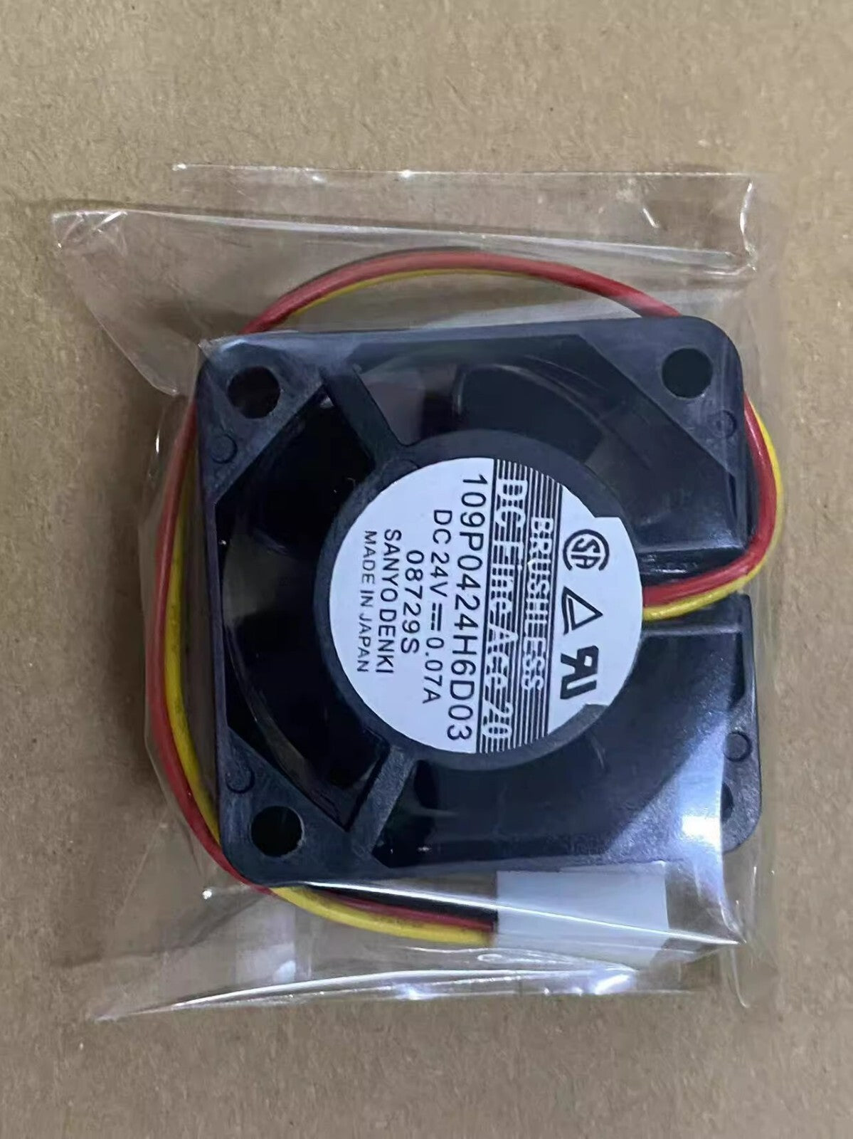 SANYO 109P0424H6D03 4020 24V 0.07A 4cm Cooling Fan