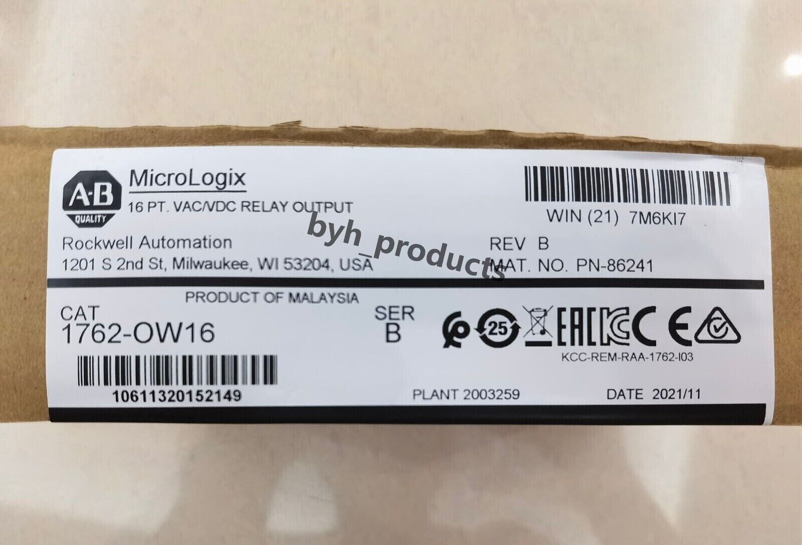 Factory Sealed AB MicroLogix PLC Output Module 1762OW16 - MICROLOGIX