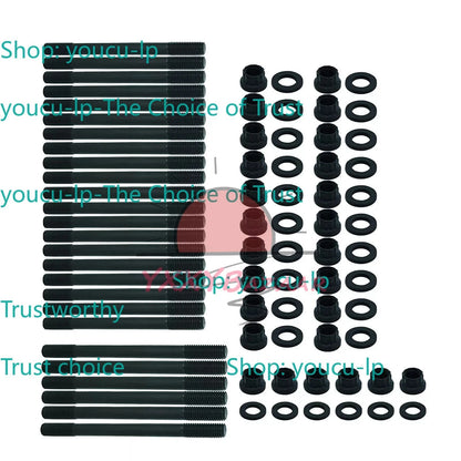 Head Stud Kit For 1998.5-2018 Dodge 5.9L & 6.7L Cummins Diesel 24V 247-4202