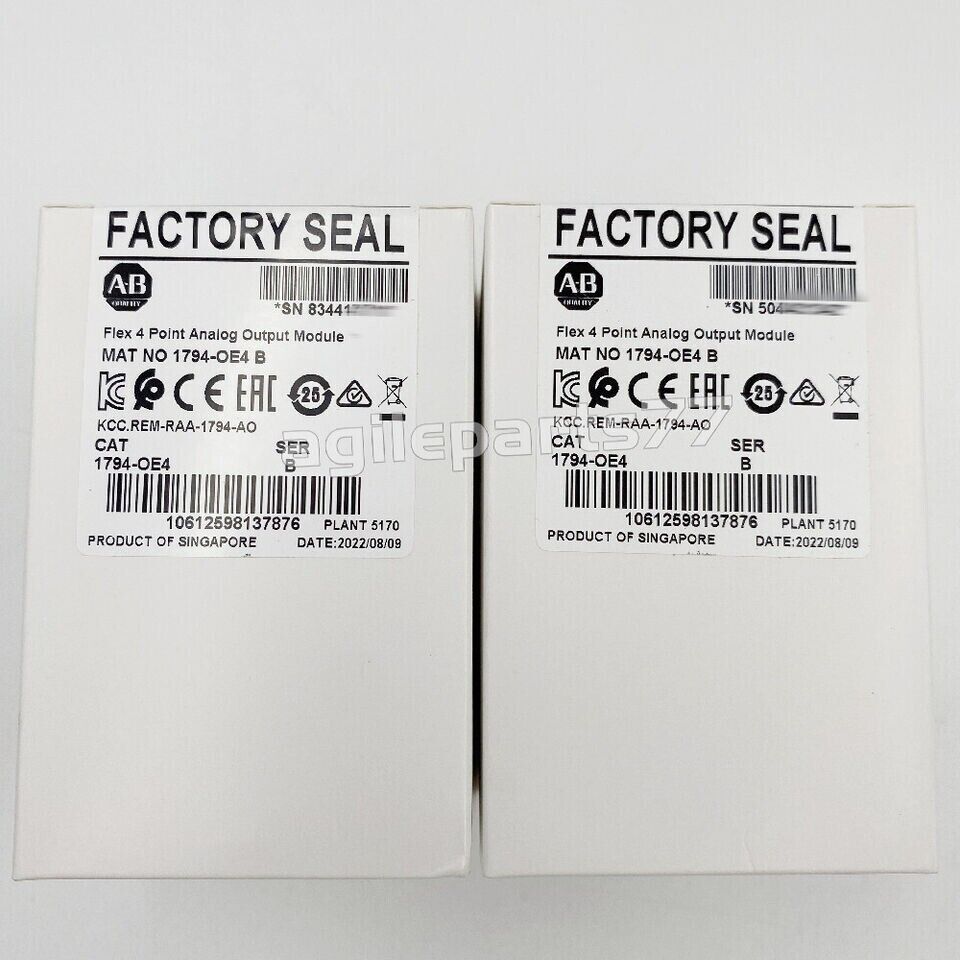 NEW SEaled Allen-Bradley 1794-OE4 Flex 4 Point Analog Output Module AB 1794OE4 - ALLEN-BRADLEY