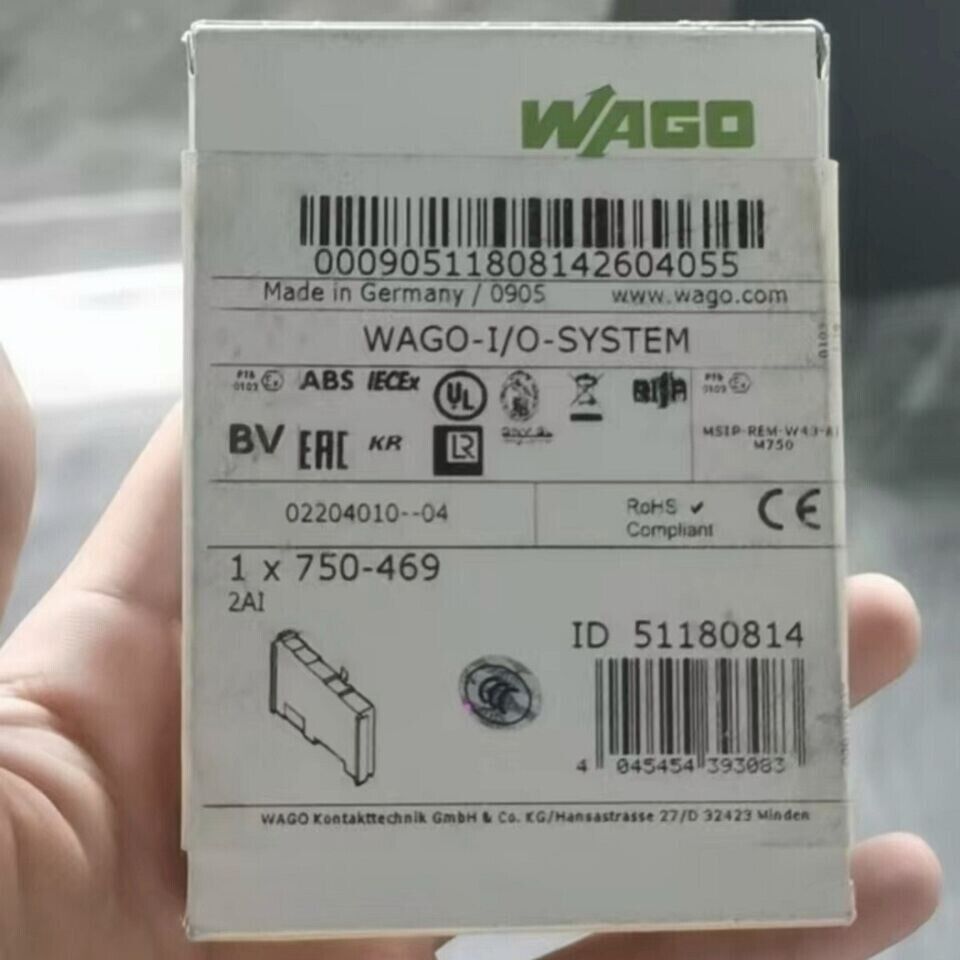 New WAGO 750-469 750469 PLC Module In Box WAGO