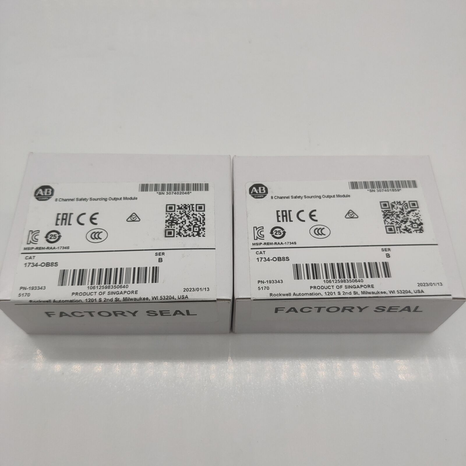 Allen-Bradley 1734-OB8S Module AB - ALLEN-BRADLEY