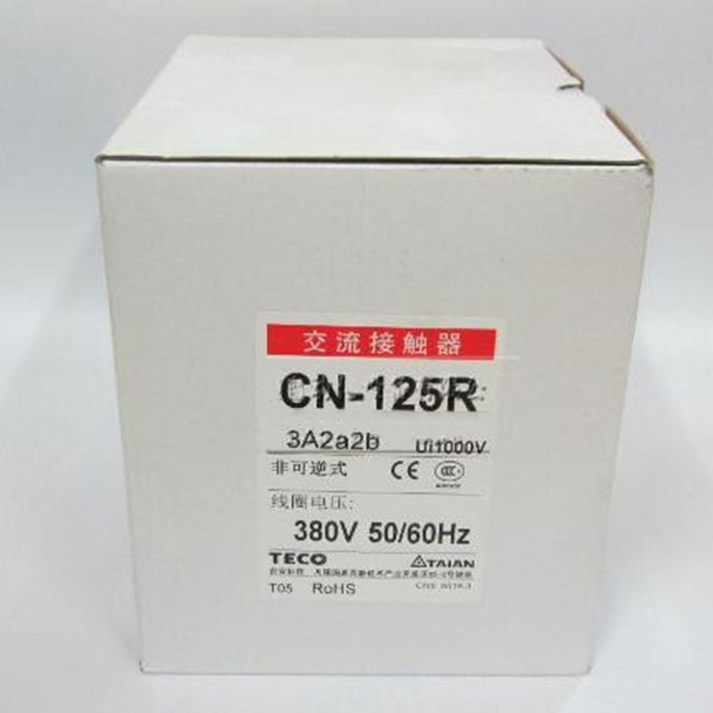 1PC TECO CN-125R Contactor 380V - TECO