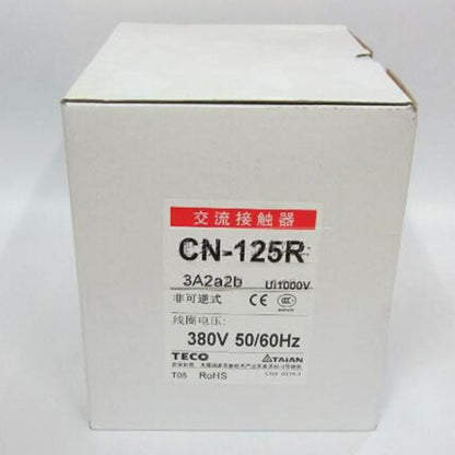1PC TECO CN-125R Contactor 380V - TECO