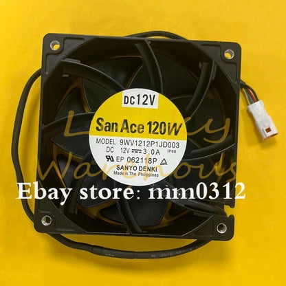 Sanyo 9WV1212P1JD003 12V 3.0A 12038 IP68 Waterproof Cooling Fan