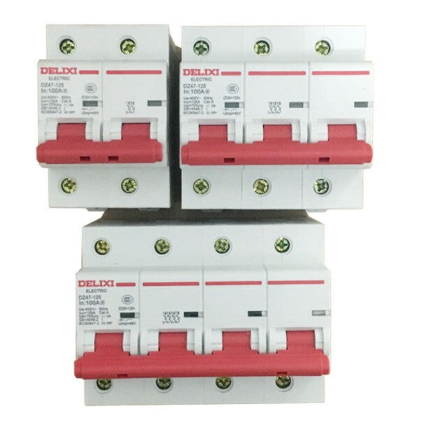 Delixi DZ47-125 DZ47125 Air-Switch Circuit Breaker Free Shipping #DEL