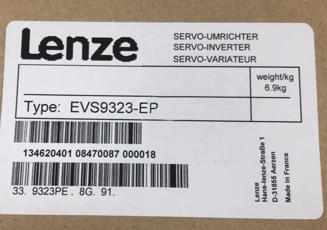 EVS9323-EP Lenze Servo Driver Inverter - LENZE