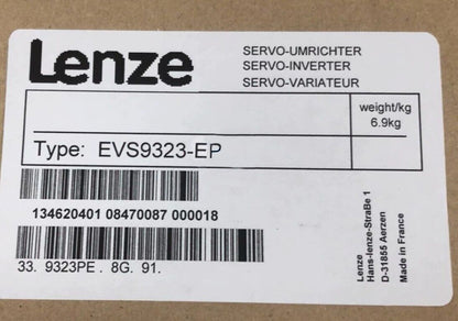 EVS9323-EP Lenze Servo Driver Inverter - LENZE