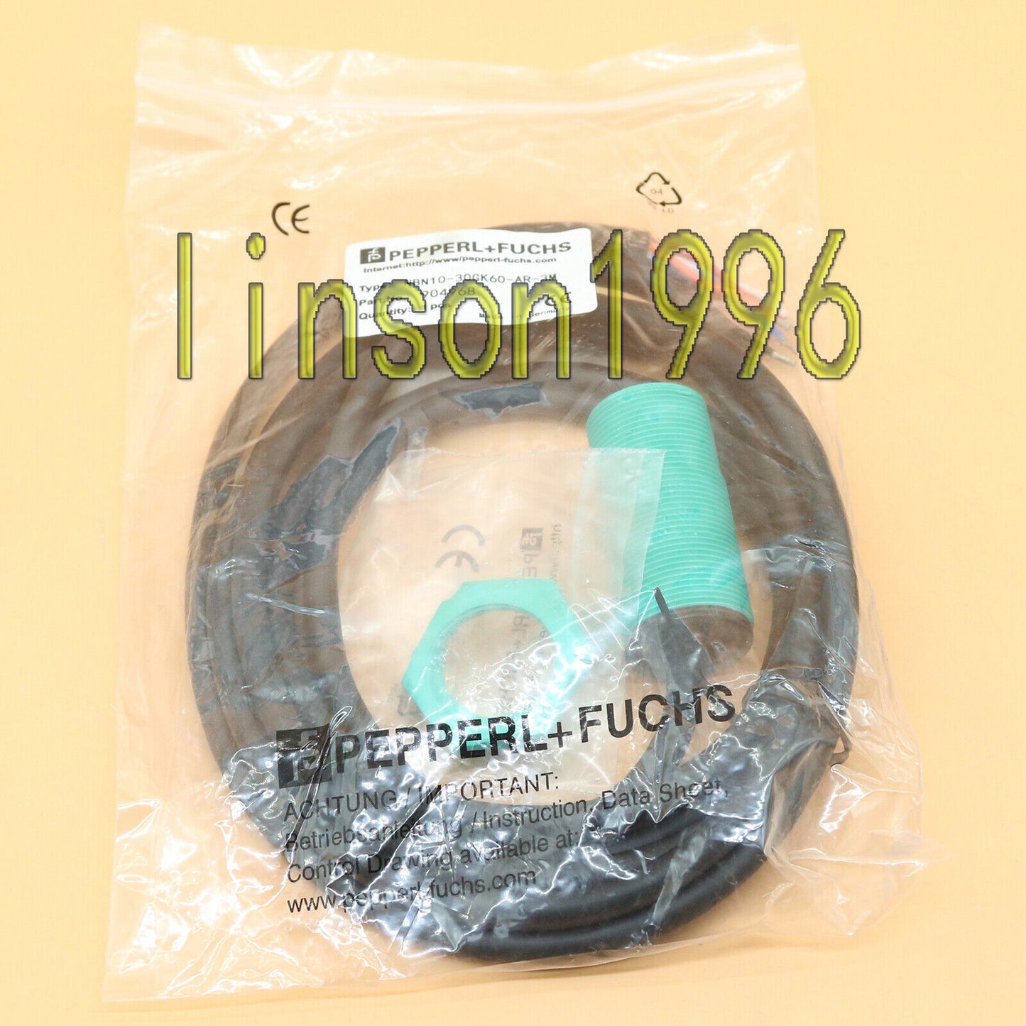 Pepperl+Fuchs Proximity Switch NBN10-30GK60-AR-3M - PEPPERL+FUCHS