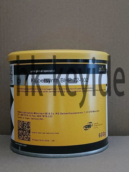 1pcs KLUBER Lubrication Klubersynth BHP 72-102 600g ( 21.2 OZ) free shipping