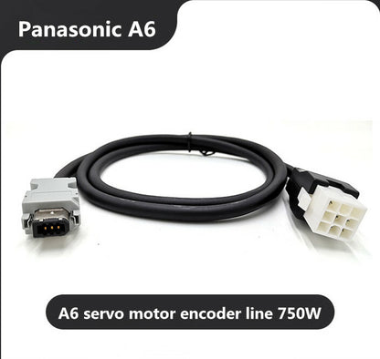 new Panasonic A6 servo motor encoder cable 750W connector 2-10 meters