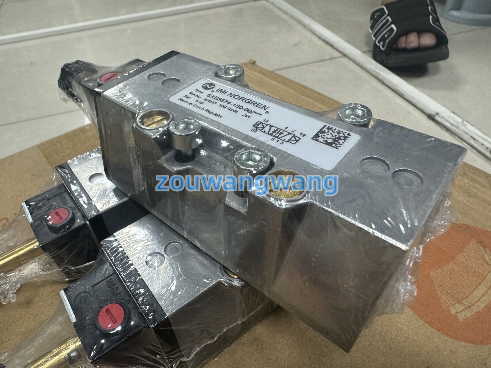 NORGREN SXE9574-180-00 Spring-Actuated Solenoid Valve - NORGREN