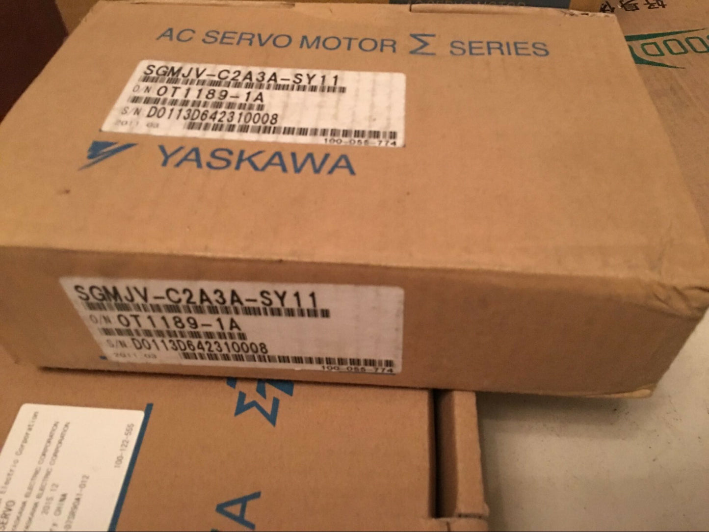 1PC YASKAWA AC SERVO MOTOR SGMJV-C2A3A-SY11