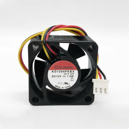 SUNON KD1204PKBX (2) DC12V 1.5W 40x40x20mm Fan - SUNON