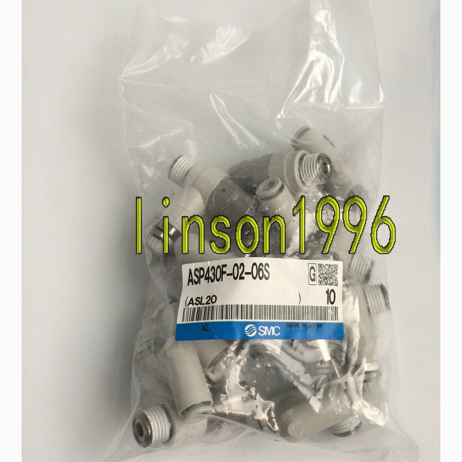 10PCS SMC ASP430F-02-06S Control Valve Set - SMC