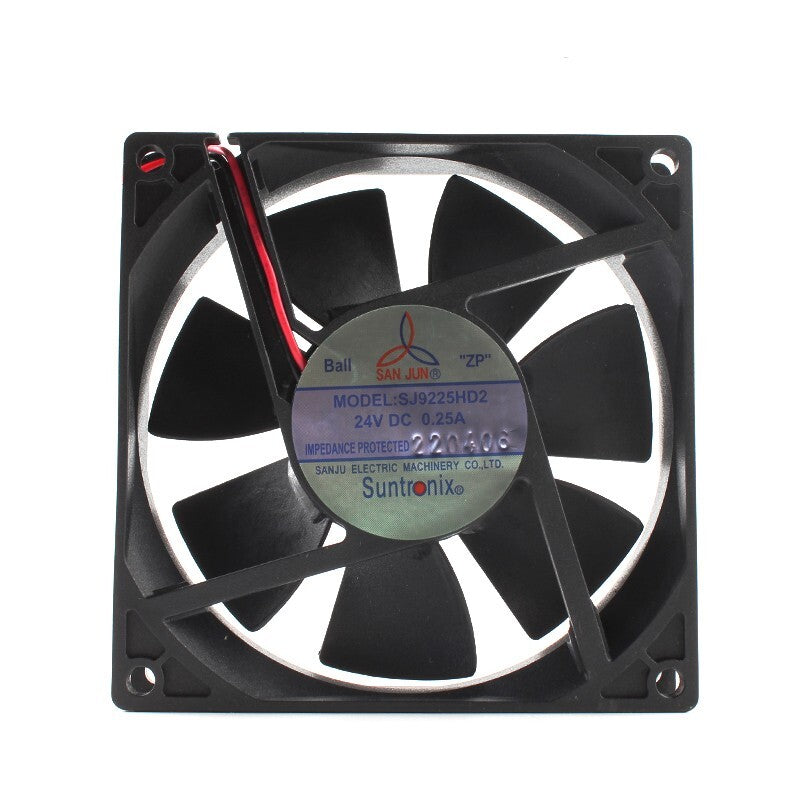 SANJUN SJ9225HD1 24V 0.25A 2-wire dual ball inverter cooling fan