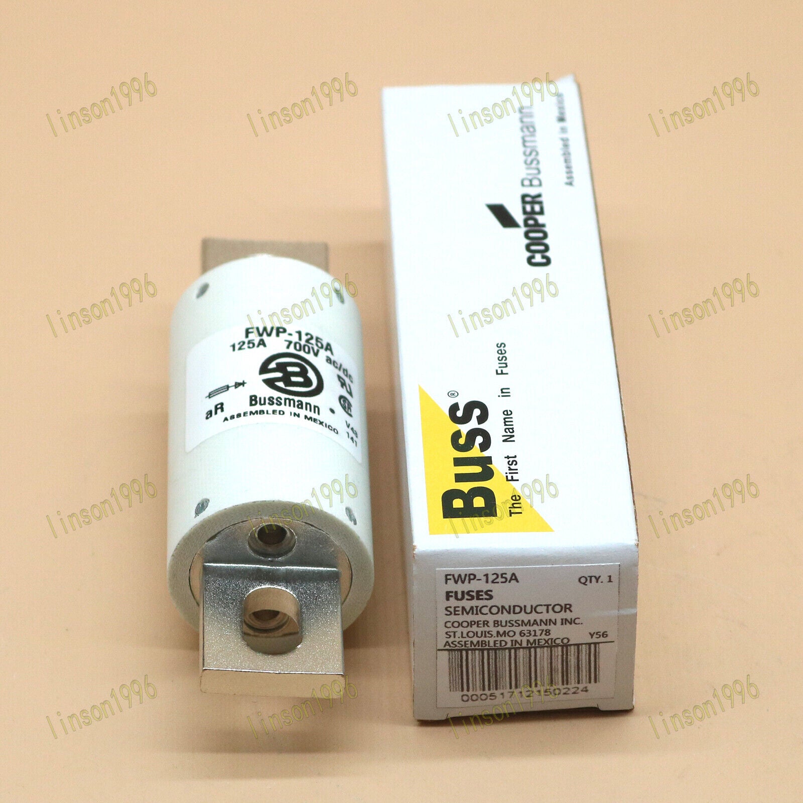 Bussmann FWP-125A Fast-Acting 125Amp Fuse 700V Stock - BUSSMANN