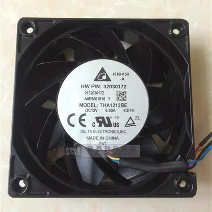Delta THA1212BE 12038 DC12V 6.5A 12CM 4-Wire Silent Cooling Fan