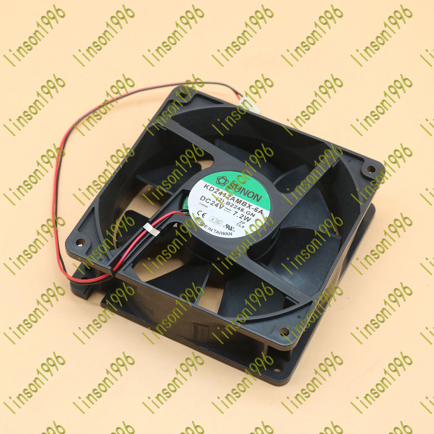 SUNON KD2412AMBX-6A 24V 7.2W Cooling Fan - SUNON