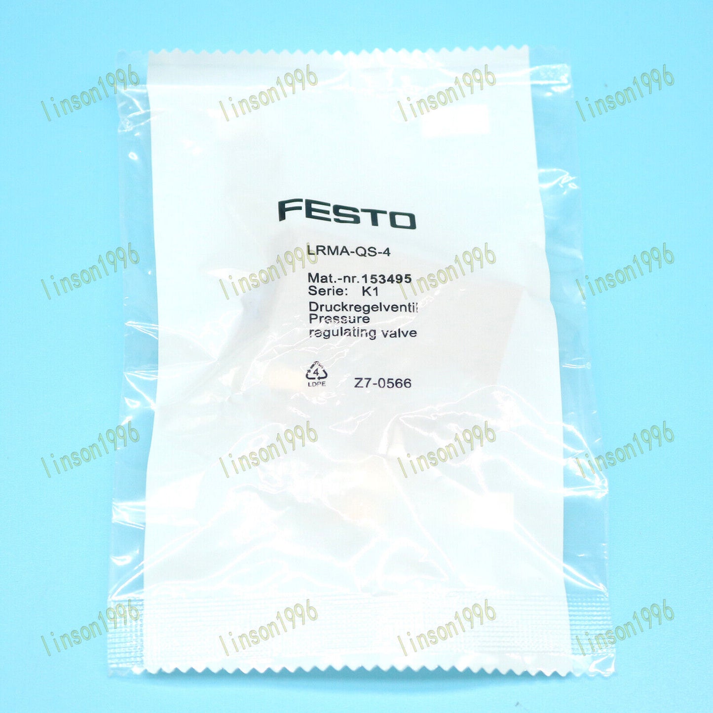 New FESTO Pressure Reducing Valve LRMA-QS-4 153495 in Stock - FESTO