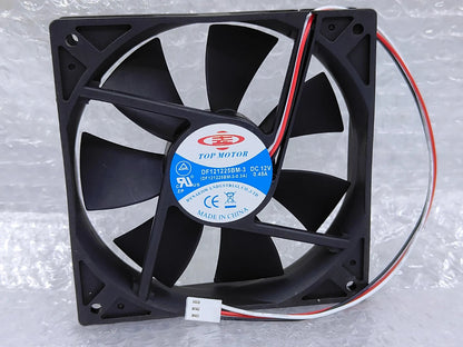 1PCS DF121225BM-3 12025 DC12V 0.45A 3-pin high airflow silent cooling fan