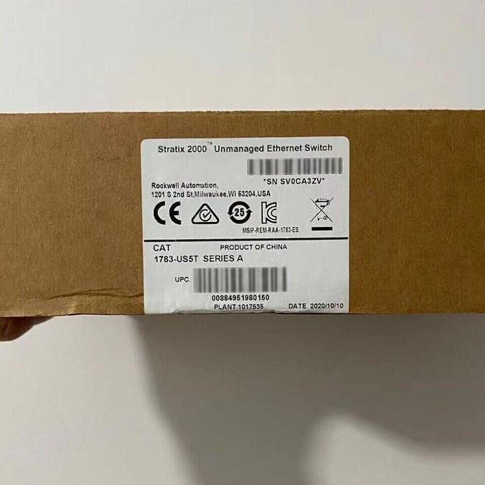 NEW Allen-Bradley 1783-US5T Stratix 2000 Ethernet Switch 5 Pt 1783US5T - ALLEN-BRADLEY