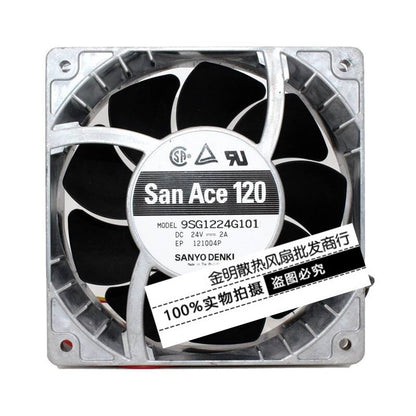 Sanyo 12038 12CM 9SG1224G101 24V 2A violent high airflow cooling fan