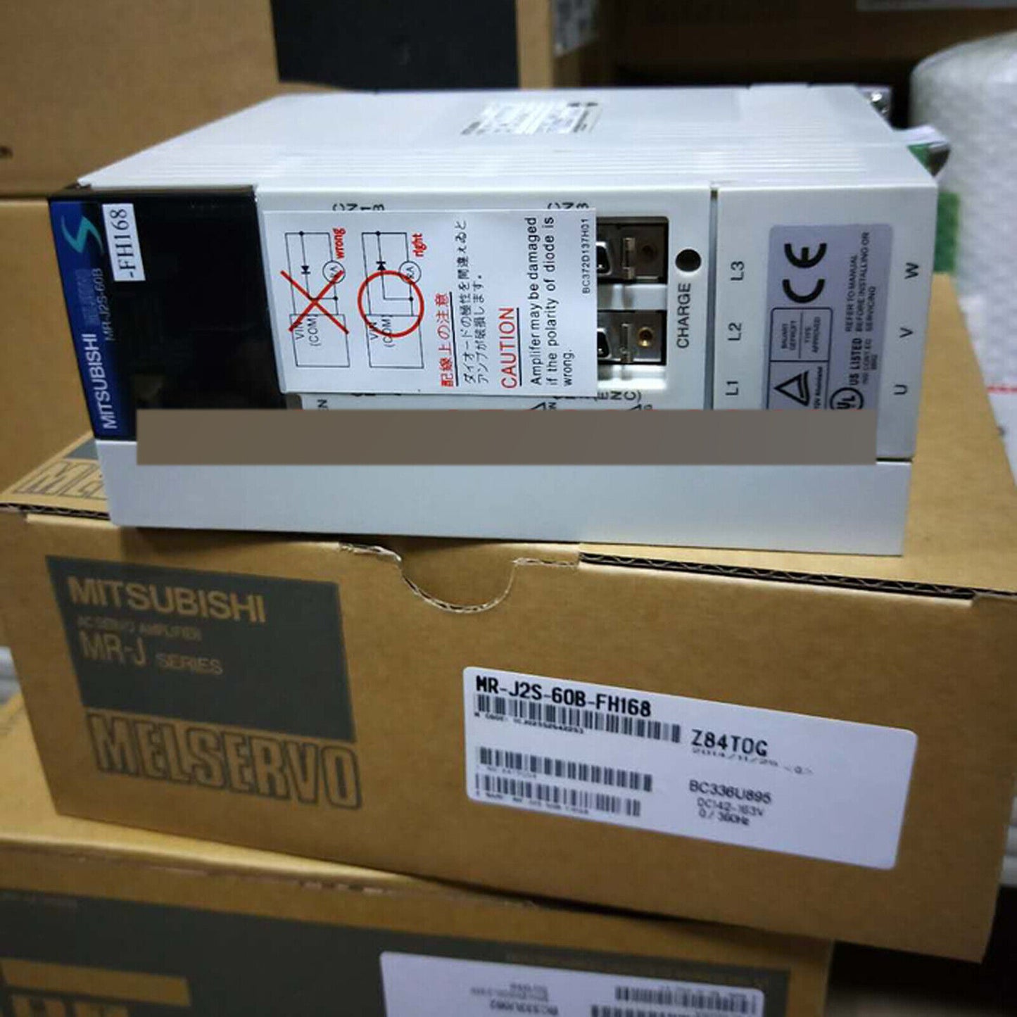 new Mitsubishi MR-J2S-60B-FH168 AC Servo Driver - MITSUBISHI