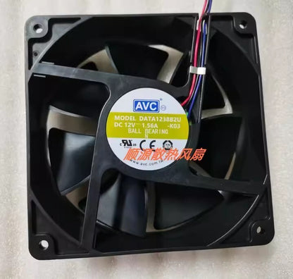 AVC DATA1238B2U 12038 DC12V 1.56A 3-Wire Cooling Fan
