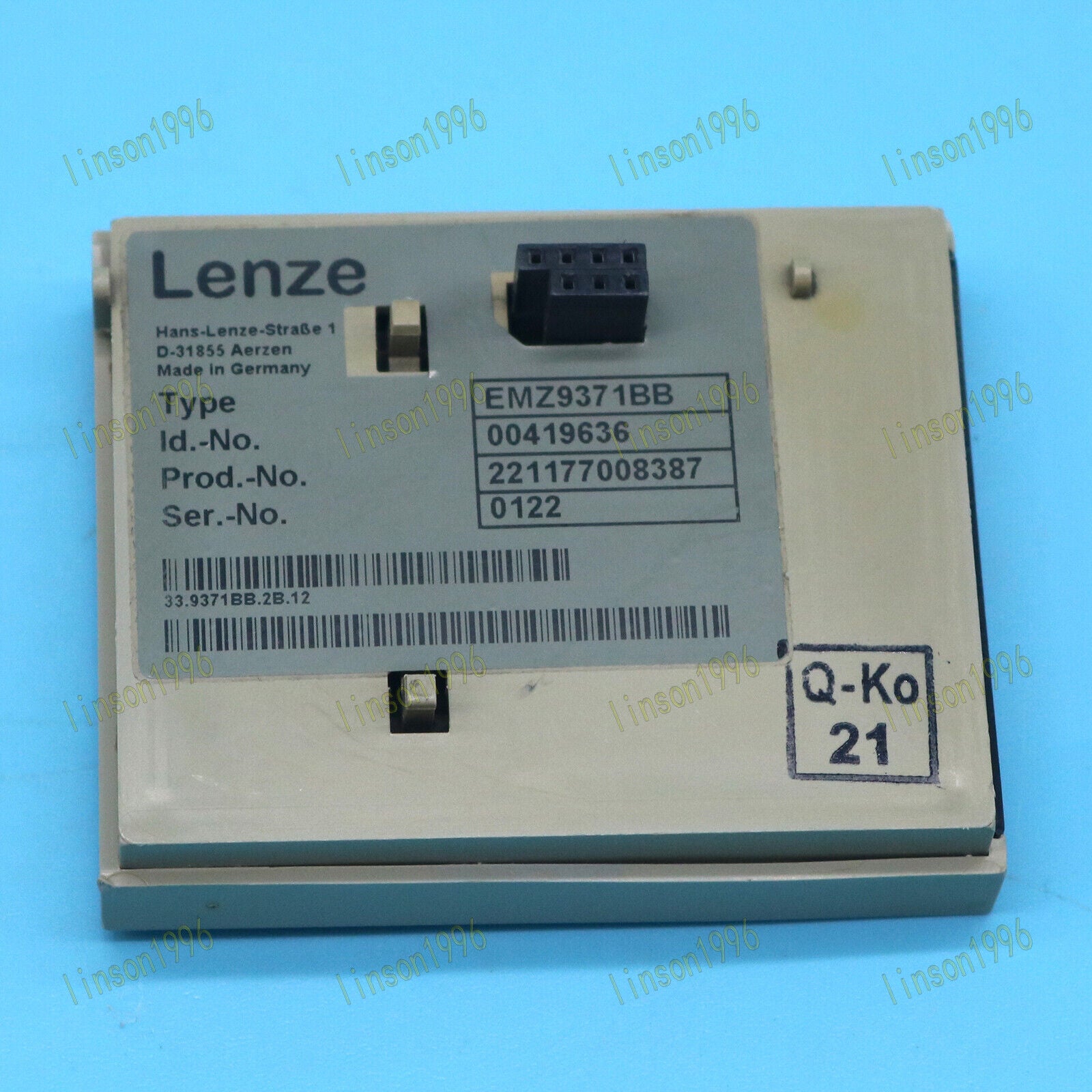Used 1PC EMZ9371BB LENZE Inverter Operation Panel Fast Shipping - LENZE