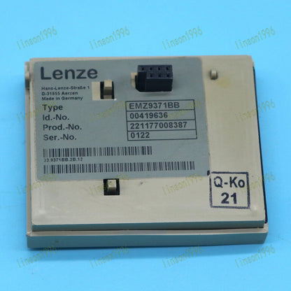Used 1PC EMZ9371BB LENZE Inverter Operation Panel Fast Shipping - LENZE