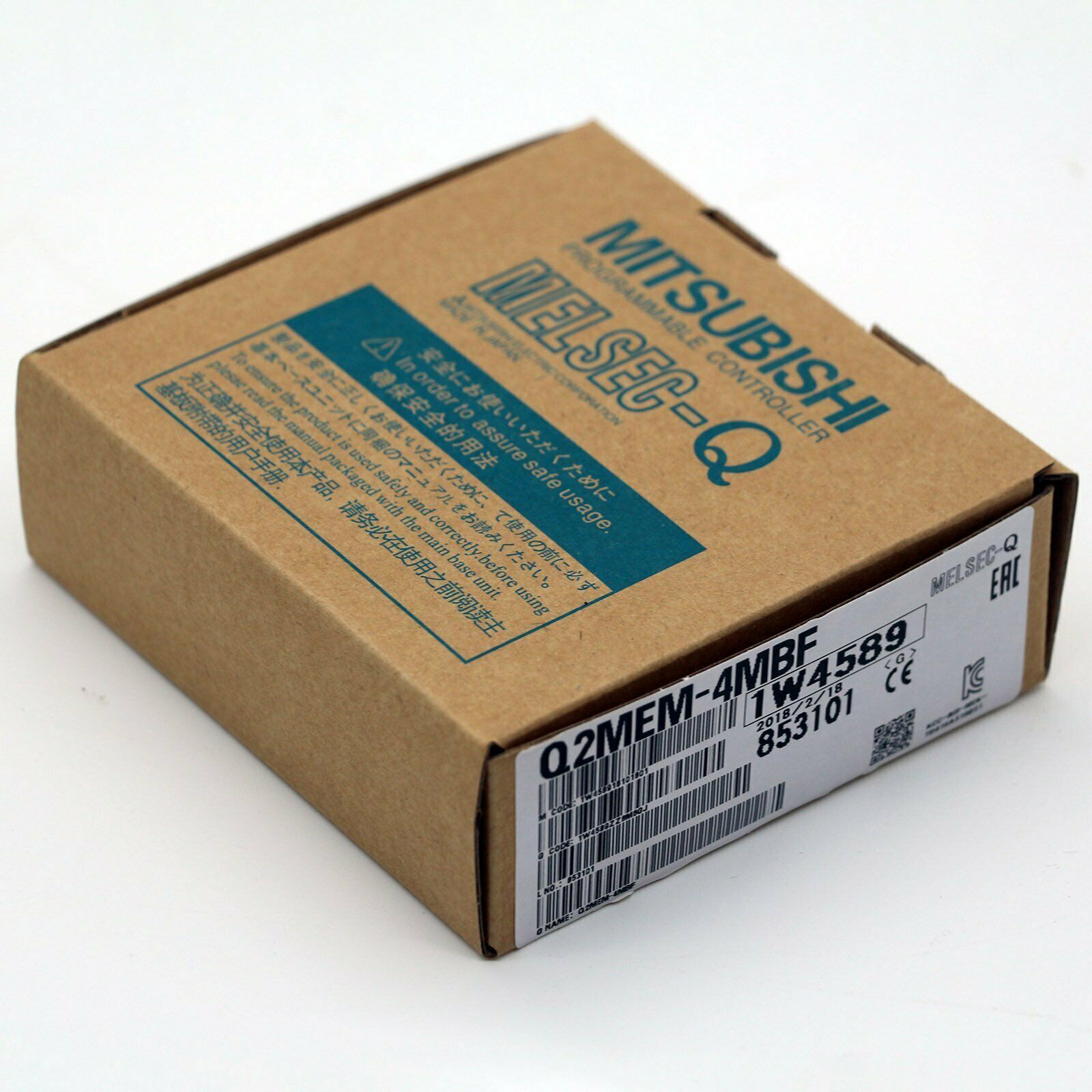 Mitsubishi Q2MEM-4MBF PLC Memory Card, 4MB, 1-Year Warranty - MITSUBISHI
