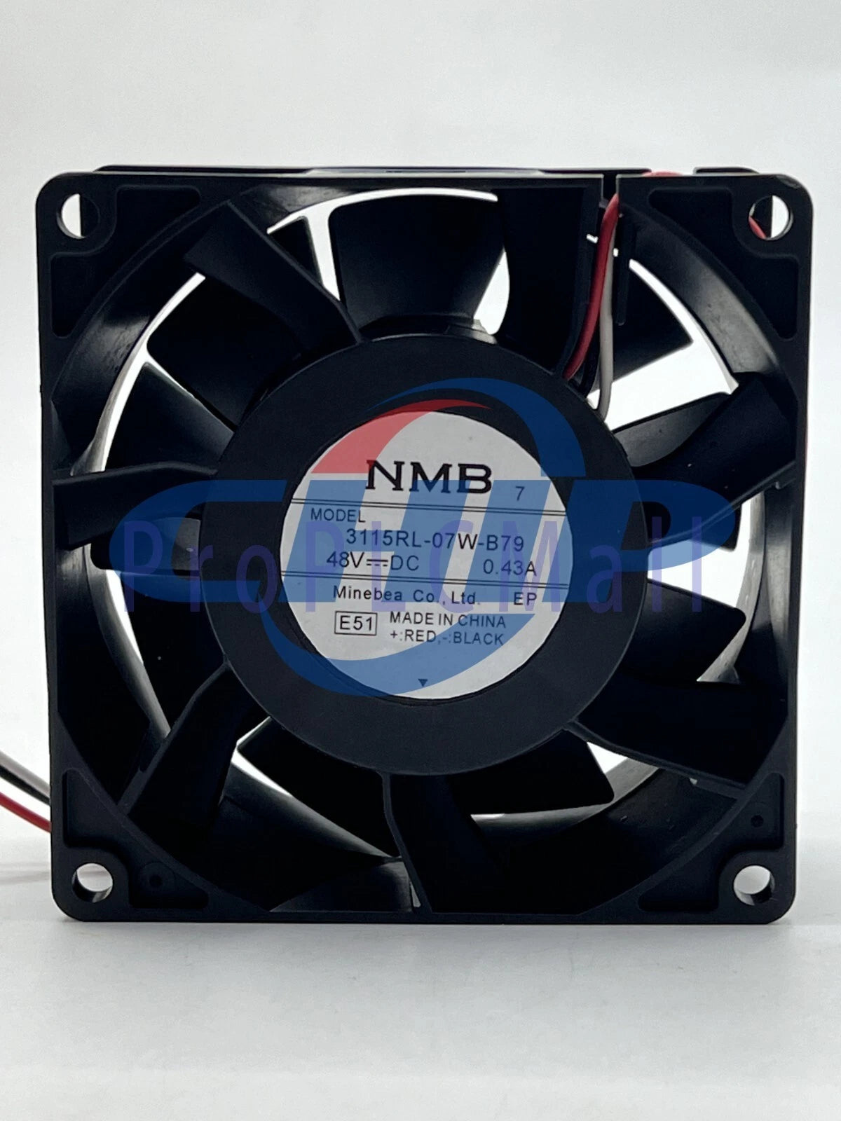 1PCS cooling fan 80X80X38MM 3115RL-07W-B79 48V 0.43A #F