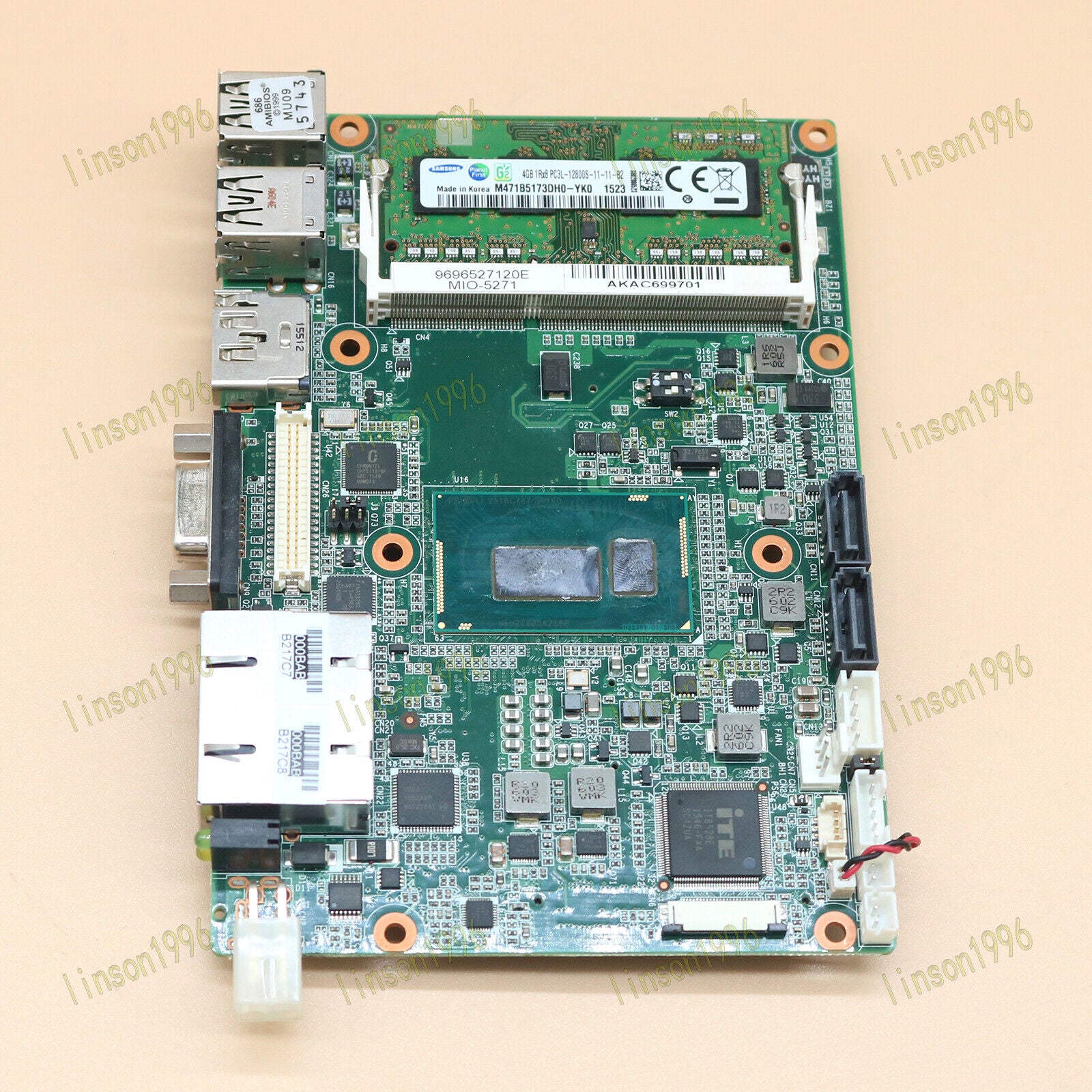 Advantech Industrial Motherboard MIO-5271 A101-3 Tested In OK - ADVANTECH