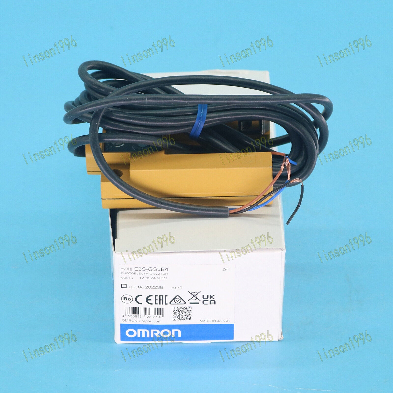 Omron Photoelectric Switch E3S-GS3B4 Fast - OMRON