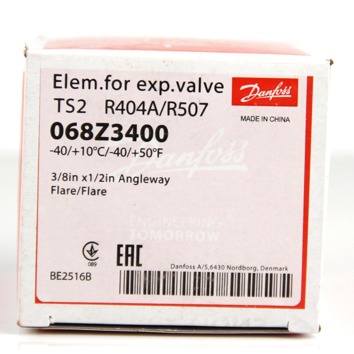 DANFOSS Expansion Valve 068Z3400 TS2 - DANFOSS