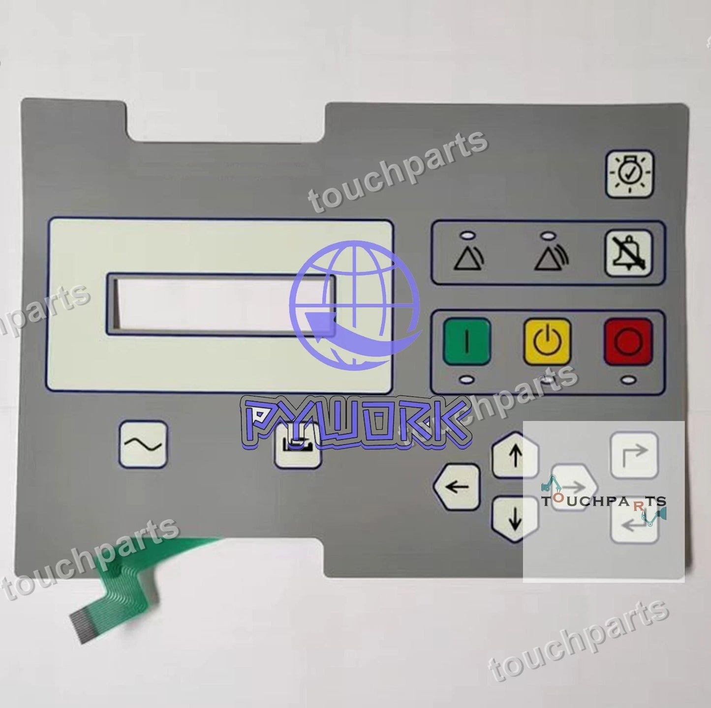 1PCS Keypad Membrane for FG Wilson Power Wizard 1.0 2.0 3.0 Controller