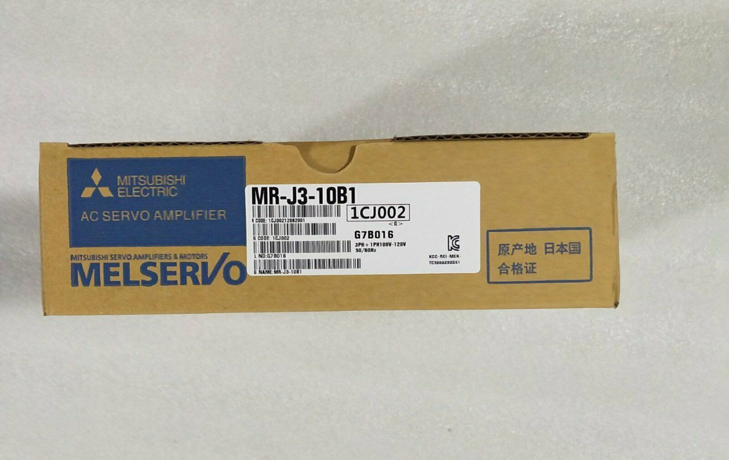 Mitsubishi MR-J3-10B1 IN BOX New Product One Year - MITSUBISHI