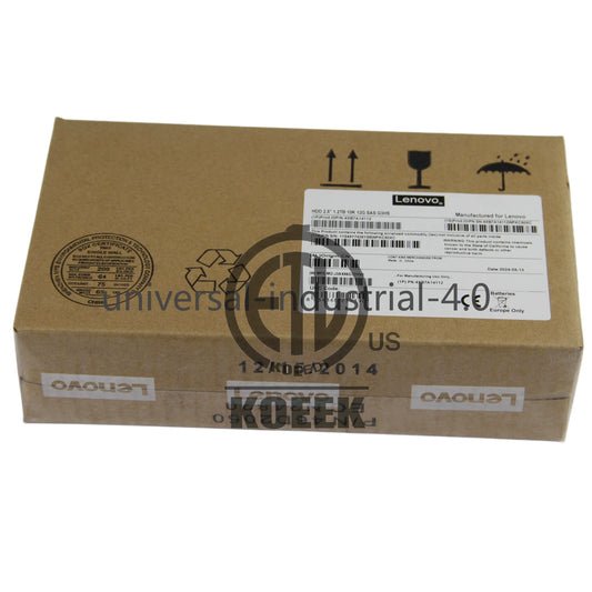 4XB7A14112 Lenovo 01PG635 1.2TB 2.5" SAS Hot Swap Internal Hard Drive with Tray