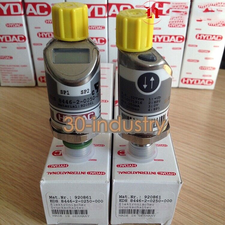 Qty:1 Brand New In Box EDS 8446-2-0250-000 HYDAC 920861 Pressure Sensor - KOEED