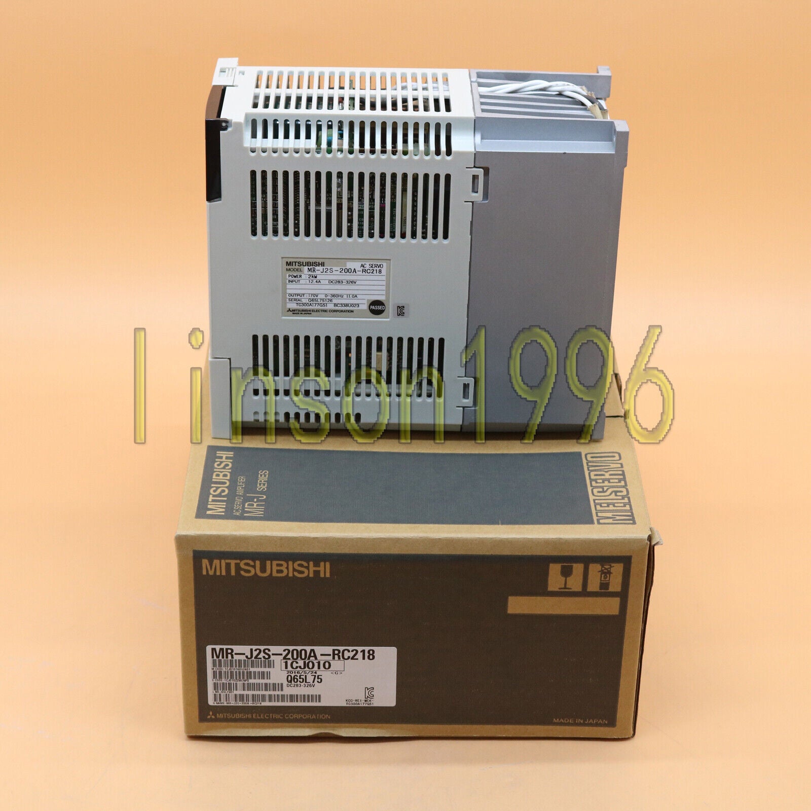 1PC Mitsubishi MR-J2S-200A-RC218 AC Servo Drive: Compact & Durable - MITSUBISHI