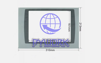 2711P-RDT10C Protective Film for 2711PRDT10C Front Overlay with Blue Label