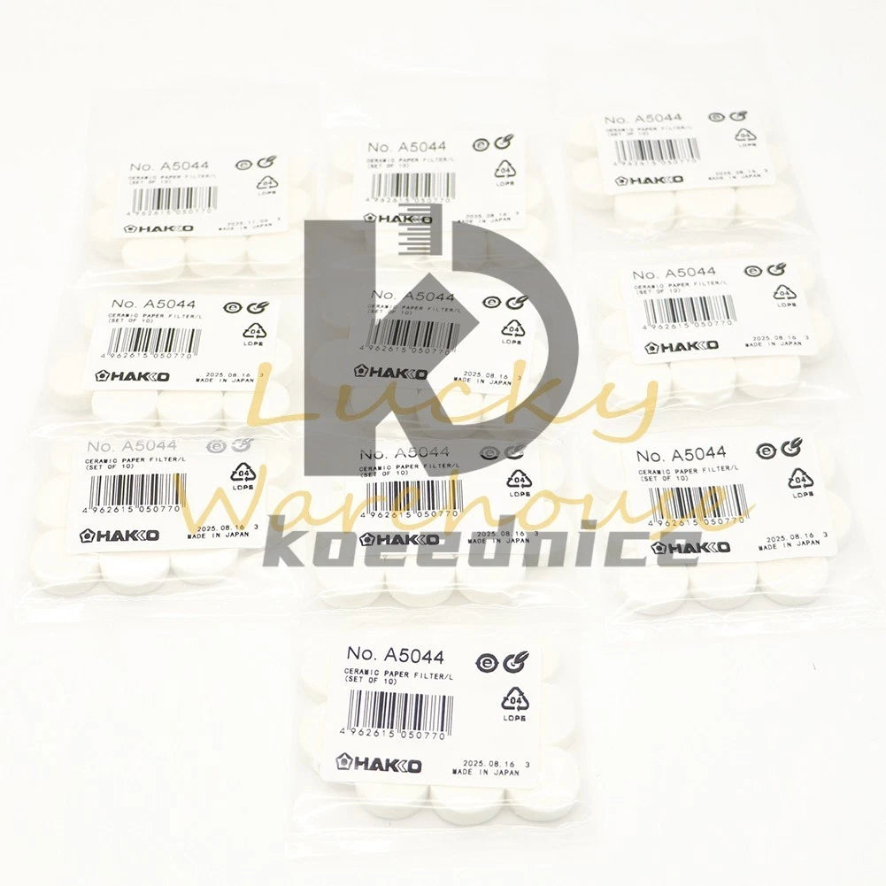 100pcs (10bag) For Hakko A5044 Ceramic Paper Filter instead of A1033