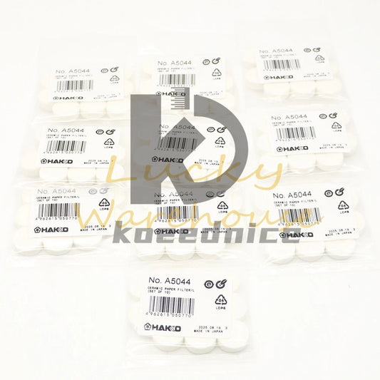 100pcs (10bag) For Hakko A5044 Ceramic Paper Filter instead of A1033